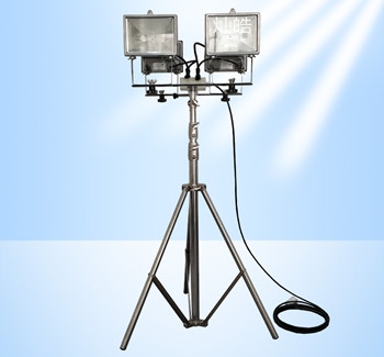 4x500W便攜式移動(dòng)升降照明燈